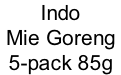 Indo  Mie Goreng   5-pack	85g