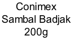 Conimex  Sambal Badjak  200g